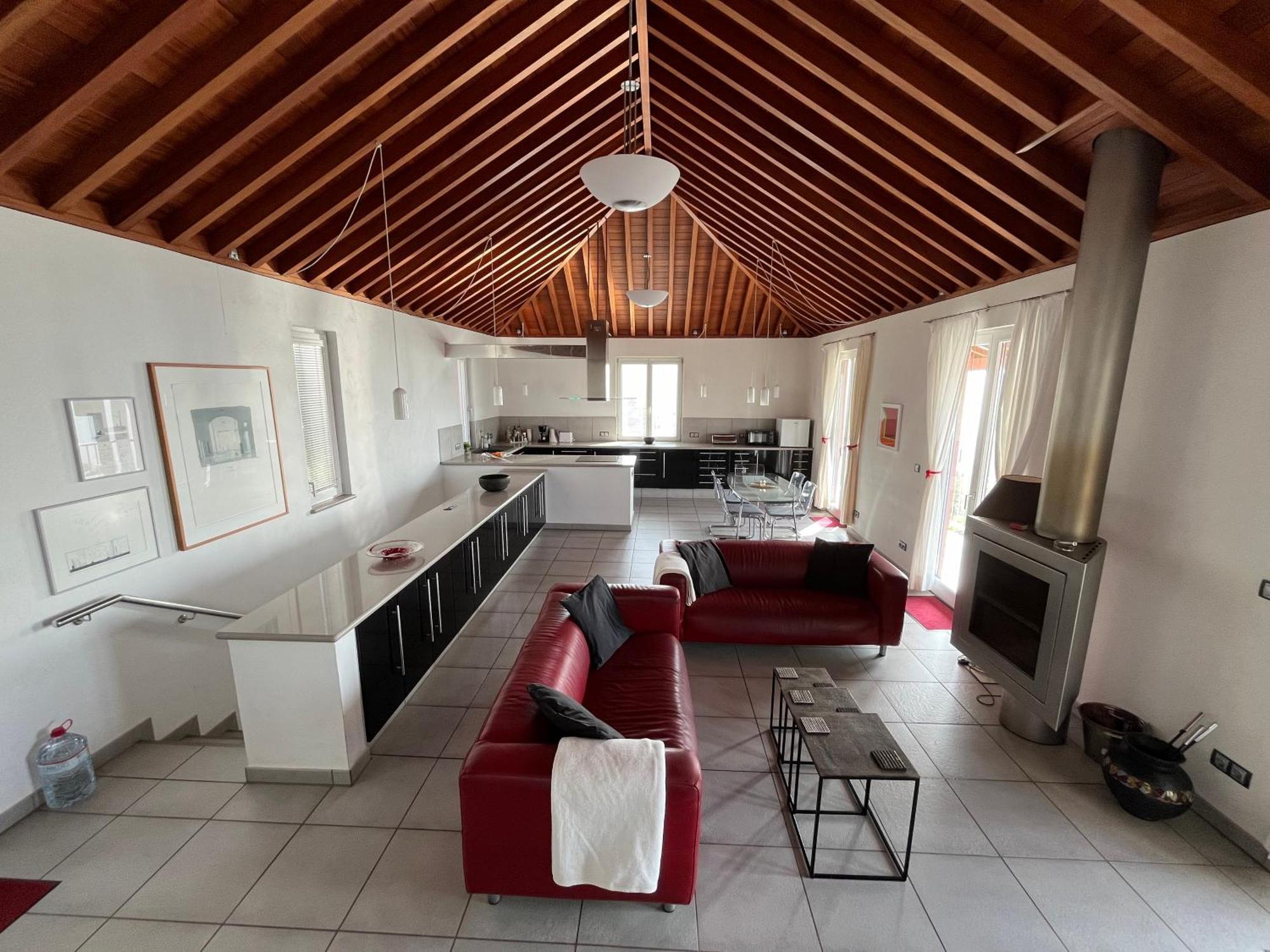 Villa Buena Vista mit beheiztem, abdeckbarem Pool und Sauna Tijarafe Exterior foto